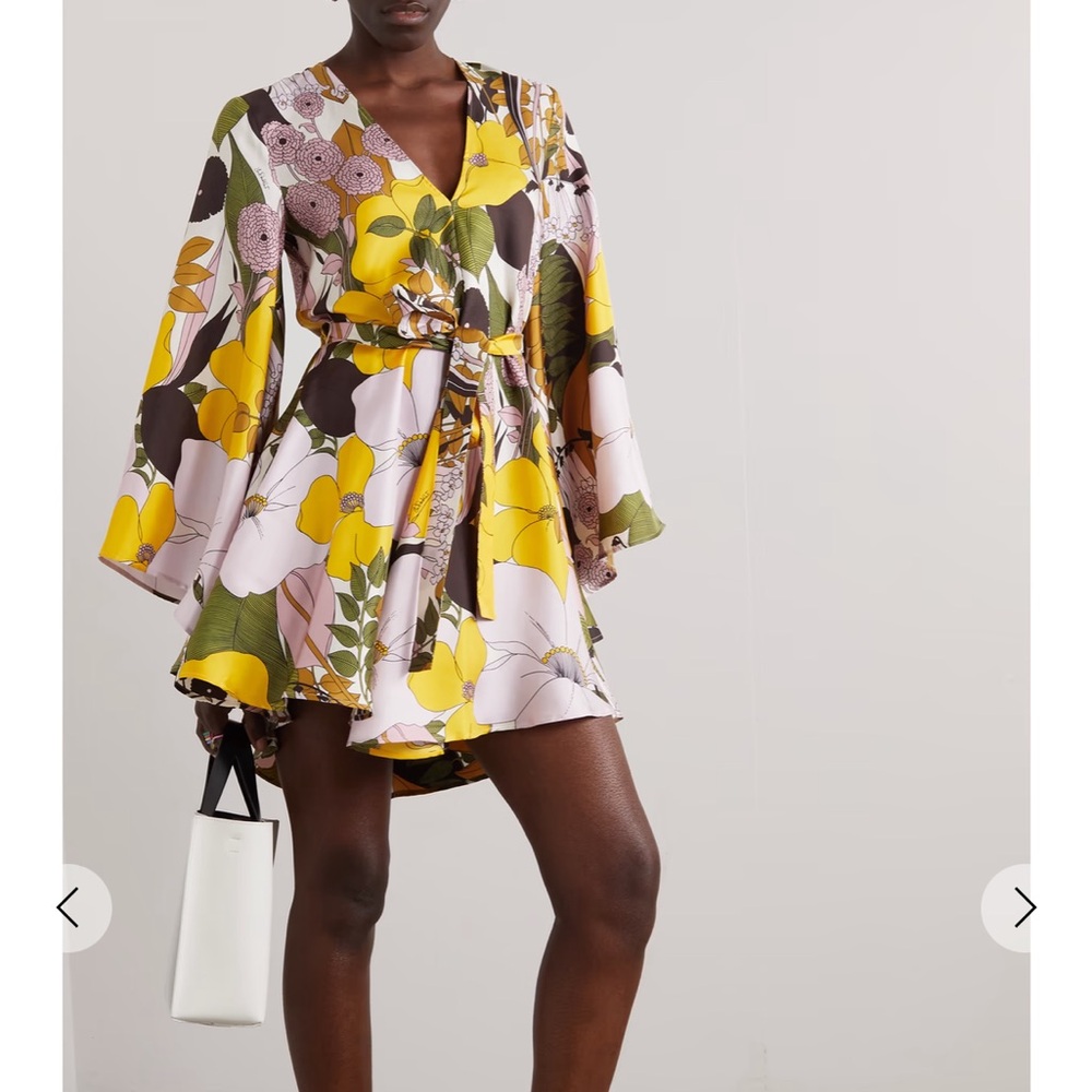 La DoubleJ Mini Magnifico Silk Dress | XS